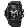 Reloj SKMEI Armada 2226 Hibrido Multifunción Retroiluminación - Negro