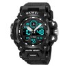 Reloj SKMEI Armada 2226 Hibrido Multifunción Retroiluminación - Negro