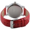Reloj Mujer eWatchFactory Disney Minnie Mouse Correa Piel Roja W001877
