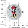 Reloj Mujer eWatchFactory Disney Minnie Mouse Correa Piel Roja W001877