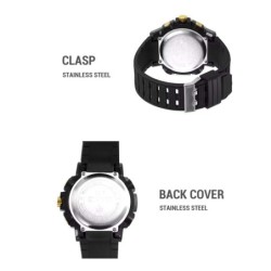 Reloj Skmei 2219 Hombre Dual Deportivo 3 Tiempos Multifunción - Negro