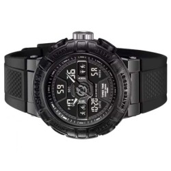 Reloj Skmei 2227 Hombre Dual Deportivo Multifunción 3 Tiempos - Negro