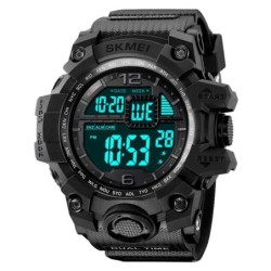 Reloj Skmei 2245 Hombre Digital Deportivo Dual Cronómetro LED - Negro