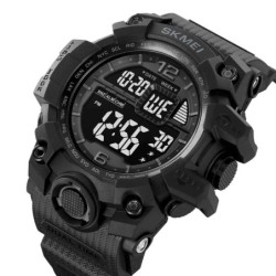 Reloj Skmei 2245 Hombre Digital Deportivo Dual Cronómetro LED - Negro