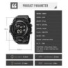 Reloj Skmei 2245 Hombre Digital Deportivo Dual Cronómetro LED - Negro