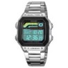 Reloj Skmei 2307 Hombre Digital Deportivo 2 Tiempos Cronómetro - Plata