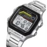 Reloj Skmei 2307 Hombre Digital Deportivo 2 Tiempos Cronómetro - Plata