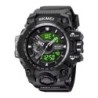 Reloj Skmei 2396 Hombre Dual Deportivo con Cronómetro y LED - Negro