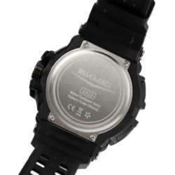 Reloj Skmei 2422 Hombre Digital Deportivo Alarma 2 Tiempos - Negro