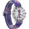 Reloj Infantil Disney Minnie Mouse Cuarzo Analógico Morado WDS000988