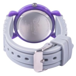Reloj Infantil Disney Raya Cuarzo Analógico Silicona Morado WDS000916