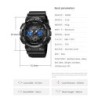 Reloj Skmei 2118 Hombre Hibrido Deportivo WT Multifunción - Negro
