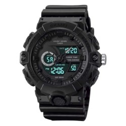 Reloj SKMEI 2225 Shadow Hombre Multifunción Conteo Regresivo - Negro
