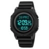 Reloj Skmei 2357 Hombre Deportivo Digital 4 Alarmas Multi Hora - Negro