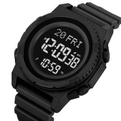 Reloj Skmei 2357 Hombre Deportivo Digital 4 Alarmas Multi Hora - Negro