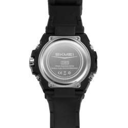 Reloj Skmei 2383 Hombre Deportivo Alarma Cronómetro LED - Negro