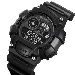 Reloj Skmei 2403 Hombre Deportivo Digital Dual Cronómetro Led - Negro