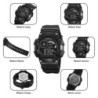 Reloj Skmei 2403 Hombre Deportivo Digital Dual Cronómetro Led - Negro
