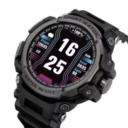 Reloj SmartWatch Skmei S251 Hombre Deportivo IP68 Android iOS - Negro