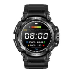 Reloj SmartWatch Skmei S251 Hombre Deportivo IP68 Android iOS - Negro