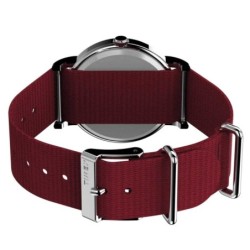 Reloj Timex Unisex TW2R41400 Weekender Snoopy Correa Nylon - Rojo