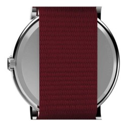 Reloj Timex Unisex TW2R41400 Weekender Snoopy Correa Nylon - Rojo