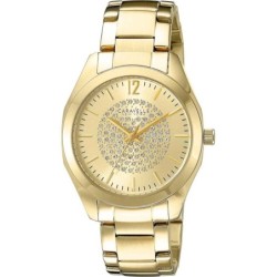 Reloj Caravelle by Bulova Mujer 44L159 Analógico con Piedras - Dorado