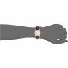 Reloj Timex Mujer T21693 Essex Ave Analógico Indiglo Perlado - Dorado