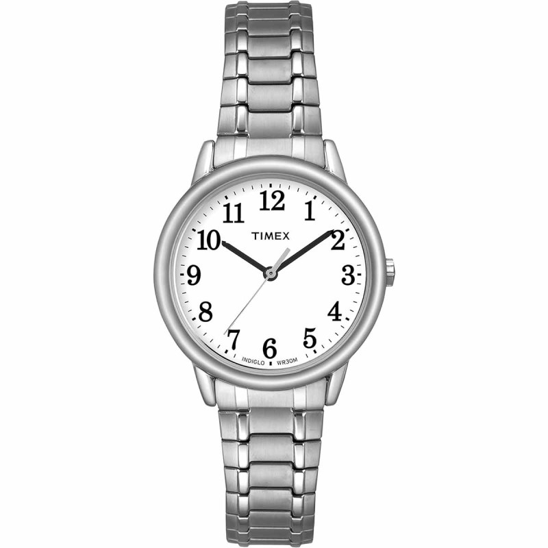 Reloj Timex Mujer TW2P78500 Easy Reader Casual Indiglo Acero - Plata