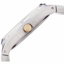Reloj Armitron Hombre 4309GYTT Crissal Elegante Fechador Acero - Plata