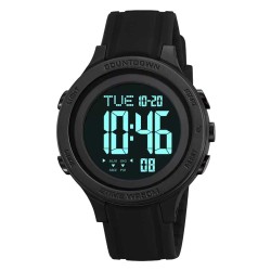 Reloj Skmei Hombre Digital Dual Multifunción Luz Led Negro - 2458