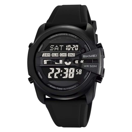 Reloj Skmei Hombre Digital Dual Multifunción Deportivo Negro - 2442