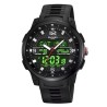 Reloj Skmei Hombre Analógico Digital Casual Triple Hora Negro - 2401