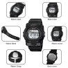 Reloj Skmei Hombre Digital Deportivo Dual Multifunción Negro - 2392