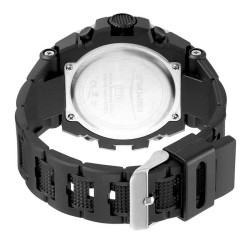 Reloj Skmei Hombre Digital Deportivo Cronómetro Dual LED Plata - 2318