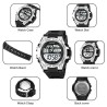 Reloj Skmei Hombre Digital Deportivo Cronómetro Dual LED Plata - 2318