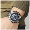 Reloj Skmei Hombre Digital Deportivo Cronómetro Dual LED Plata - 2318