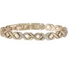 Reloj y Pulsera Armitron Mujer Analógico Crisscross Cristales - 5412