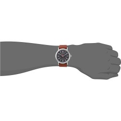 Reloj Timex Hombre Analógico Weekender Indiglo Cuero - TW2R63100