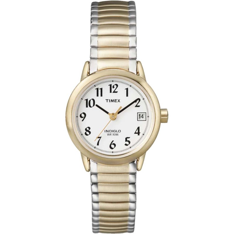 Reloj Mujer TIMEX Easy Reader Analógico Fechador Indiglo - T2H381