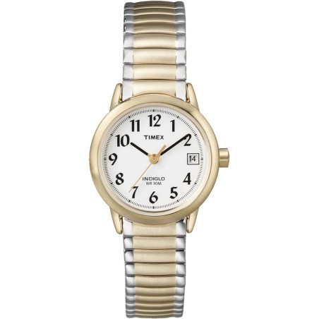 Reloj Mujer TIMEX Easy Reader Analógico Fechador Indiglo - T2H381