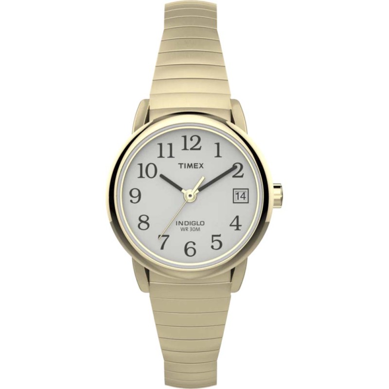 Reloj Mujer TIMEX Easy Reader Analógico Fechador Indiglo - T2H351