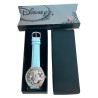 Reloj Mujer Disney Cenicienta Analógico Nácar Cristales Azul - PN1481