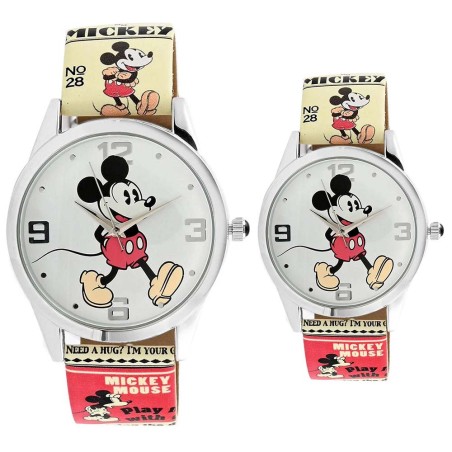 Relojes Disney Él y Ella Mickey Mouse Analógico Clásico - MK50014