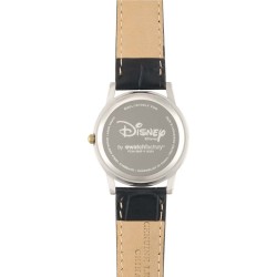 Reloj Unisex Disney Mickey Mouse Analógico Correa Piel Negro - W002755