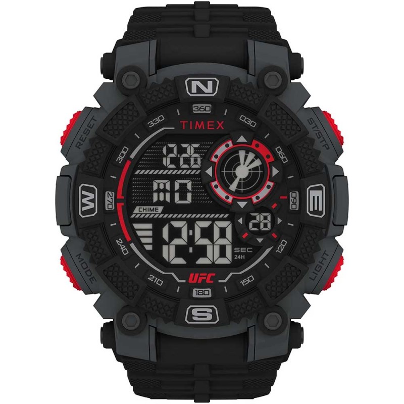 Reloj Hombre Timex UFC Redemption Digital Indiglo  Resina TW5M53700