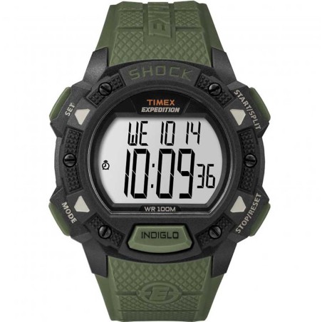 Reloj Hombre Timex Expedition Shock Digital Indiglo Resina TW4B09300
