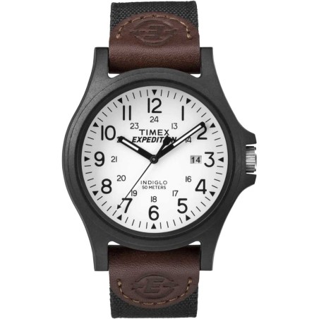 Reloj Hombre Timex Expedition Field Analógico Indiglo Nylon TW4B08200