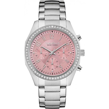 Reloj Mujer Caravelle by Bulova Analógico Elegante Plateado - 43L191
