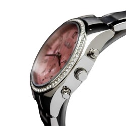 Reloj Mujer Caravelle by Bulova Analógico Elegante Plateado - 43L191